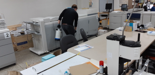 코로나19 예방을 위한 소독(1차)