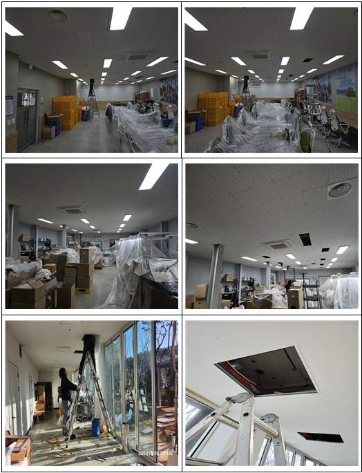 시설 내 덕트( 환기시설)공사