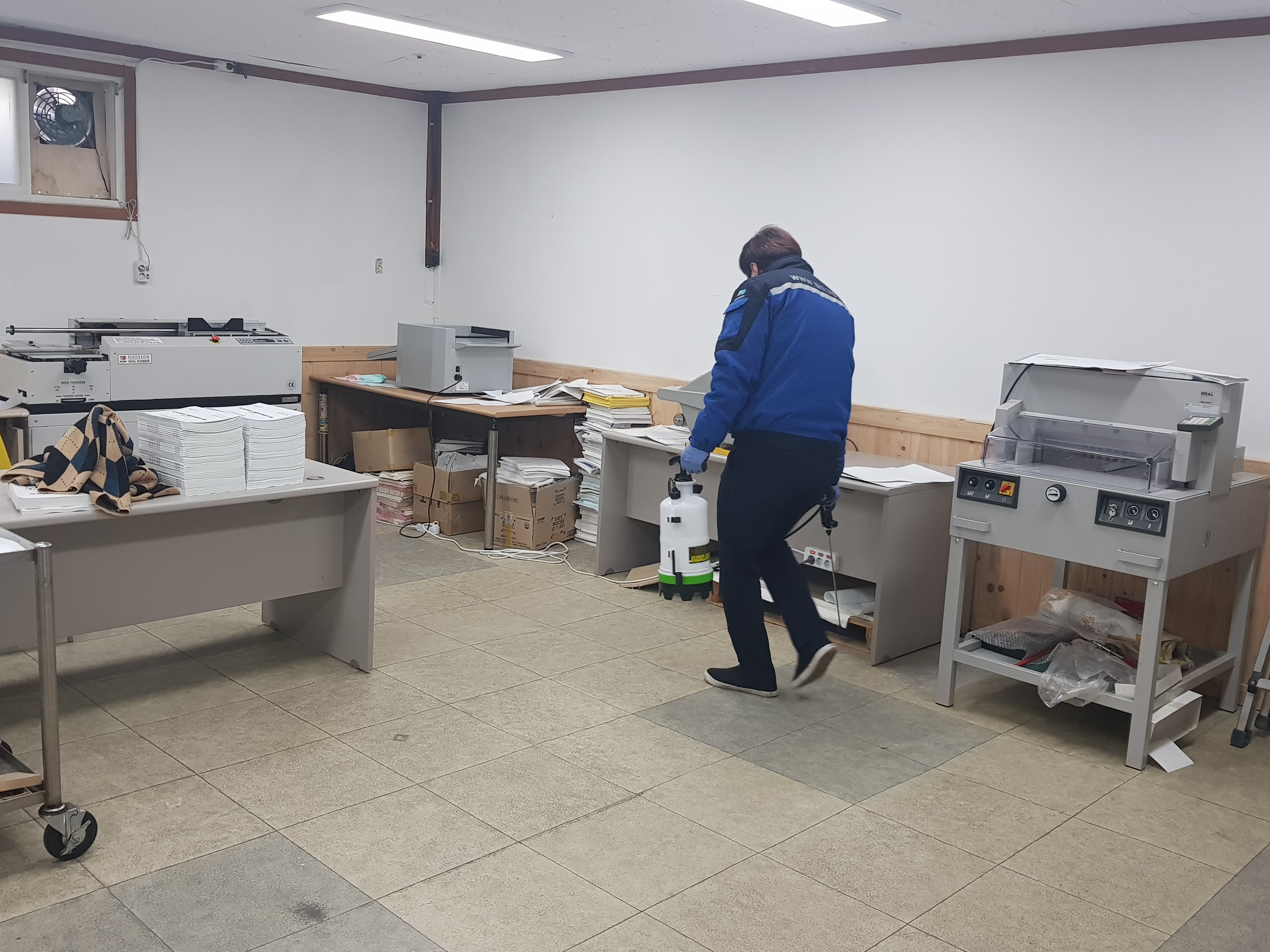  코로나바이러스-19 예방 소독