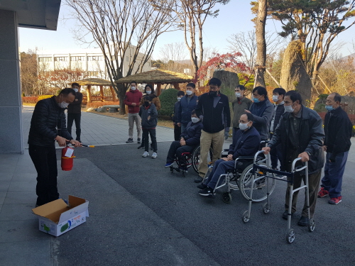 소방자체모의훈련 및 교육